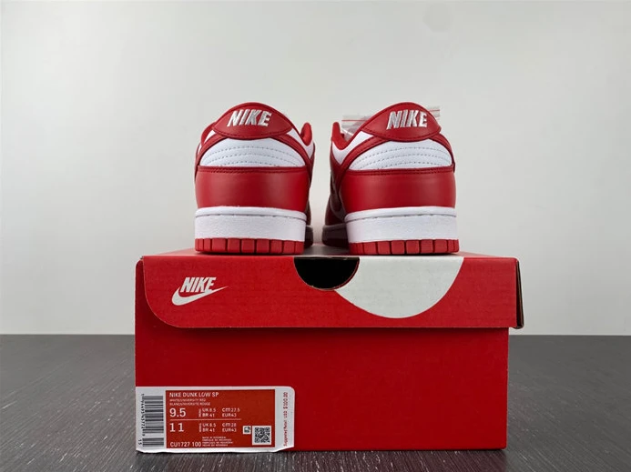 Nike Dunk Low University Red CU1727-100 Trendy 2056