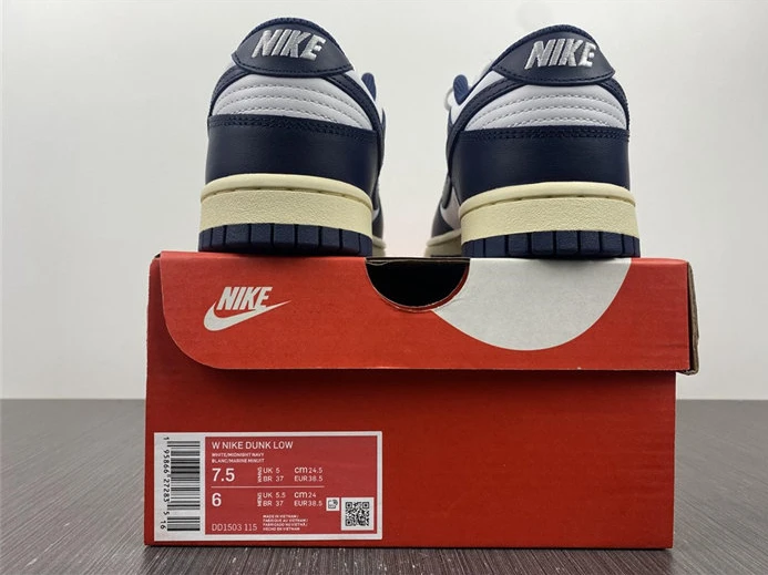 Nike Dunk Low Vintage Navy DD1503-115 Fashionable 2017