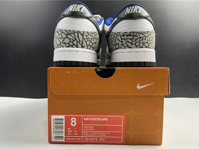 Nike Dunk SB Low Supreme White Cement 304292-001 Affordable 2214