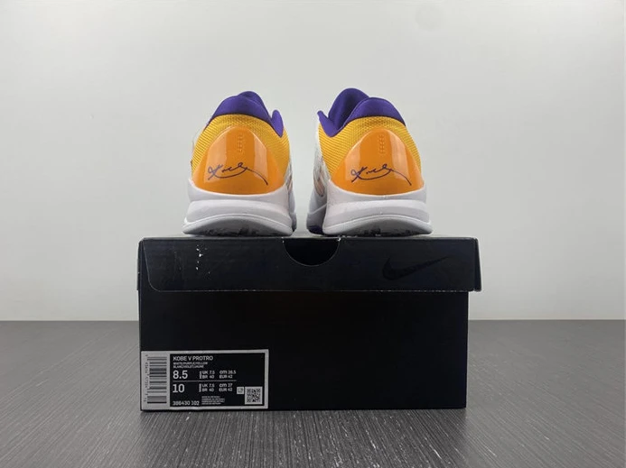 Nike Kobe 5 Lakers 386429-102 ModernLook 2290