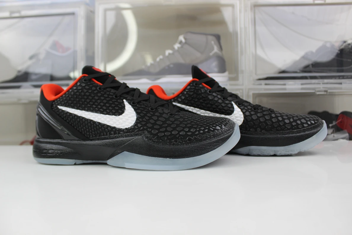 Nike Kobe 6 Protro Black Red Affordable 2229