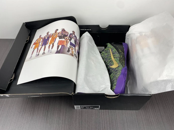 Nike Kobe 9 Low Mamba Moment 677992-998 Trendy 2281