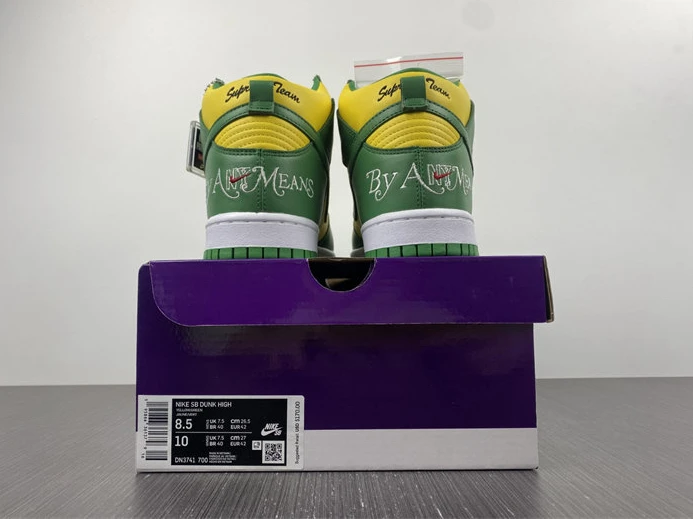 Nike SB Dunk High Supreme By Any Means Brazil DN3741-700 GoodFit 1892