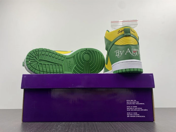 Nike SB Dunk High Supreme By Any Means Brazil DN3741-700 GoodFit 1892