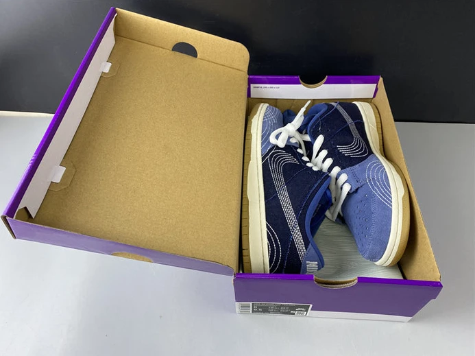 Nike SB Dunk Low Denim Sashiko CV0316-400 DailyWear 2134