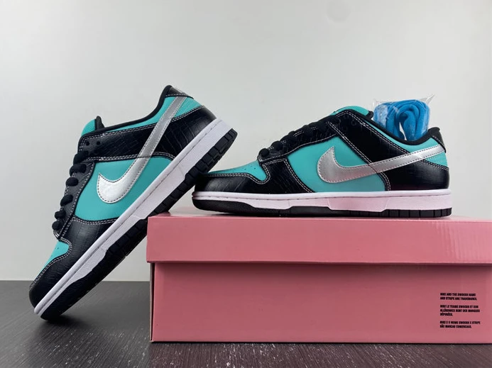 Nike SB Dunk Low Diamond Supply Co. Aqua Blue 304292-402 EasyMatch 1819