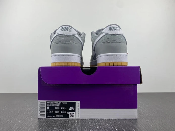 Nike SB Dunk Low Pro ISO Orange Label Wolf Grey Gum DV5464-001 DailyWear 1830