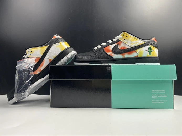 Nike SB Dunk Low Raygun Tie-Dye Black BQ6832-001 AllSeason 2165