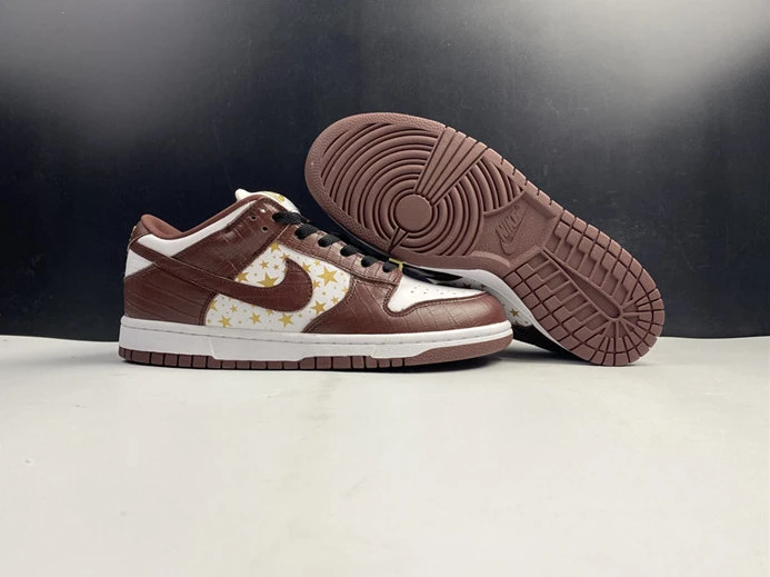 Nike SB Dunk Low Supreme Stars Barkroot Brown DH3228-103 UrbanStyle 2089