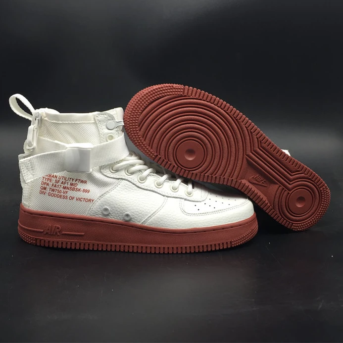 Nike SF Air Force 1 Mid Ivory Mars Stone 917753-100 SportInspired 2503