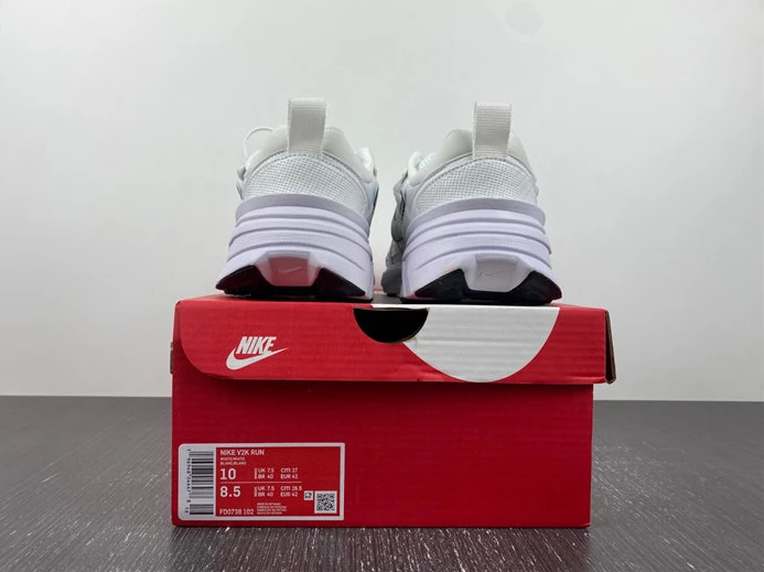 Nike V2K Run Summit White Metallic Silver FD0736-102 Affordable 2757