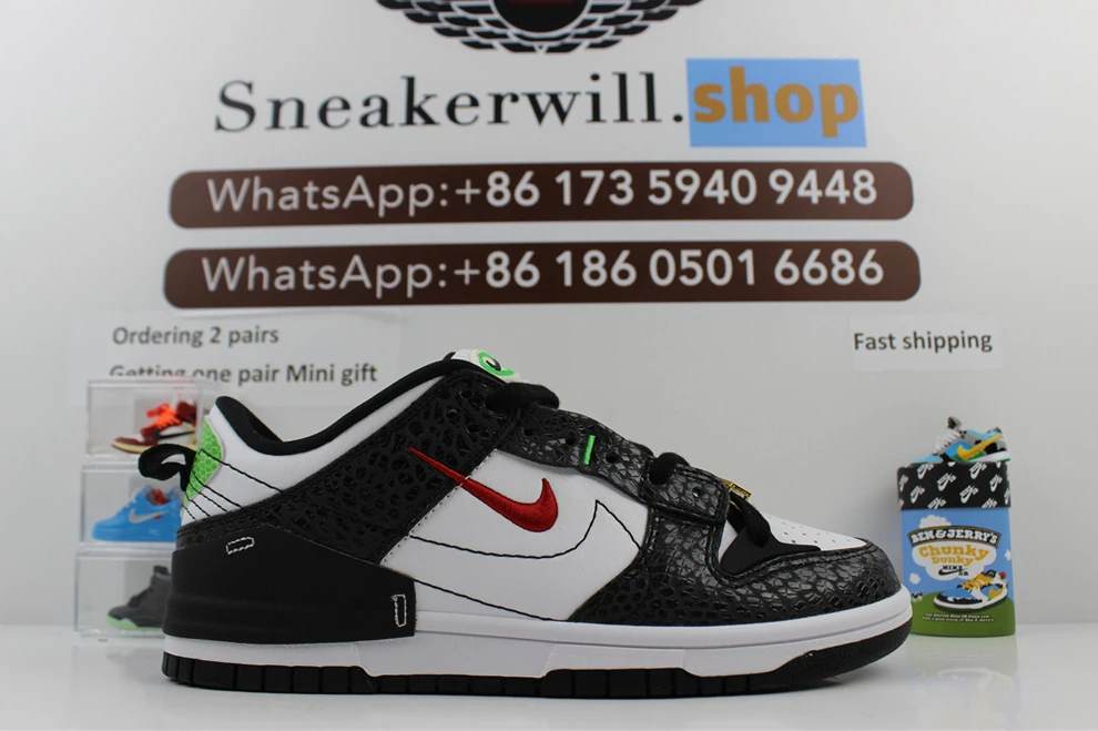 Nike WMNS Dunk Low Disrupt 2 Just Do It Black Affordable 1730
