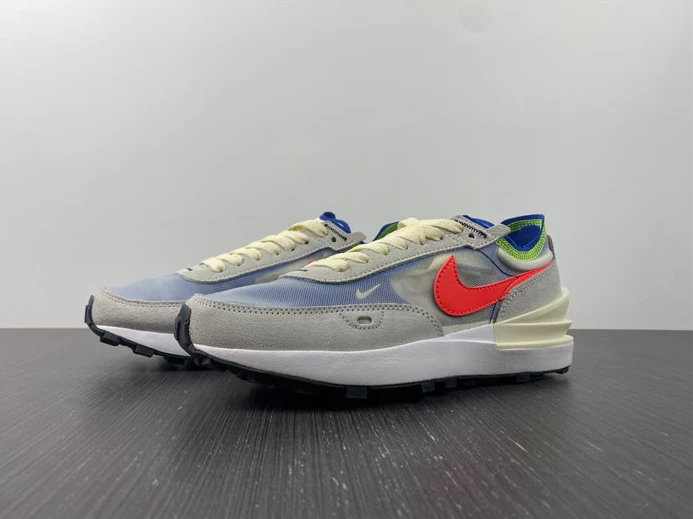 Nike Waffle One Coconut Milk Crimson Royal ModernLook 2697