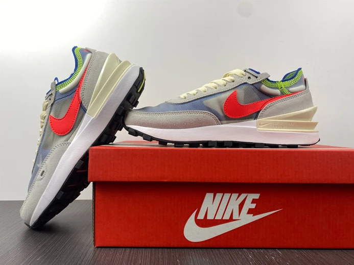 Nike Waffle One Coconut Milk Crimson Royal ModernLook 2697