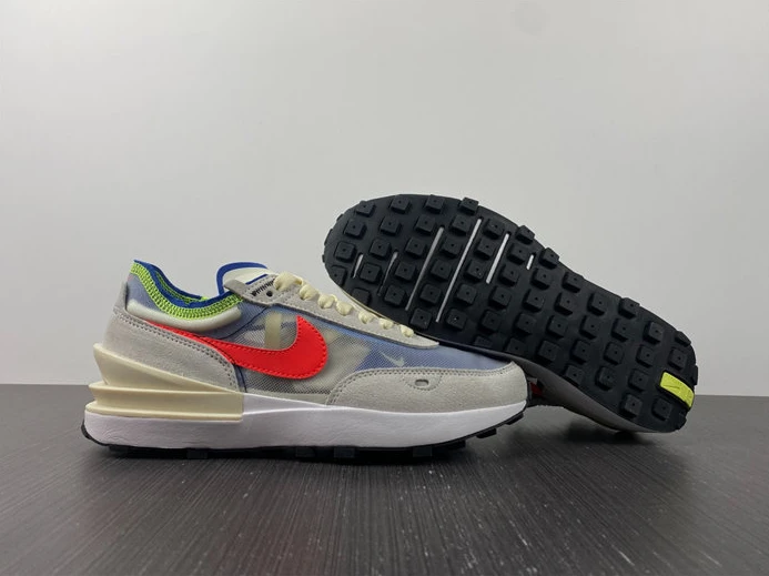 Nike Waffle One Coconut Milk Crimson Royal ModernLook 2697