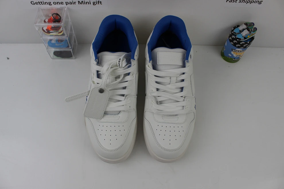 OFF-WHITE Out Of Office For Walking White Blue 0030145 AllSeason 2316