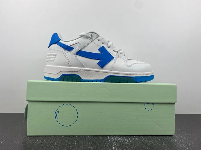 OFF-WHITE Out Of Office "OOO" Low White Blue  OMIA189S21LEA0010145 GoAnywhere 1421
