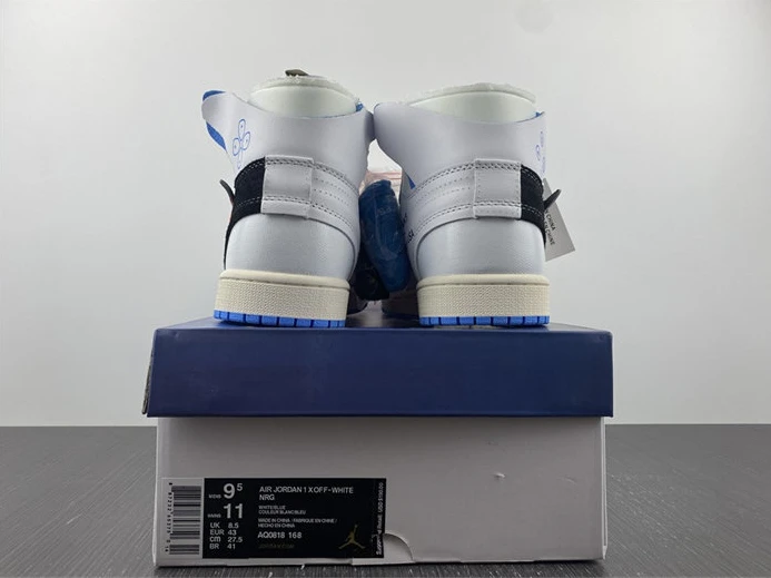 OFF-WHITE x Air Jordan 1 AQ0818-168 SmartChoice 432