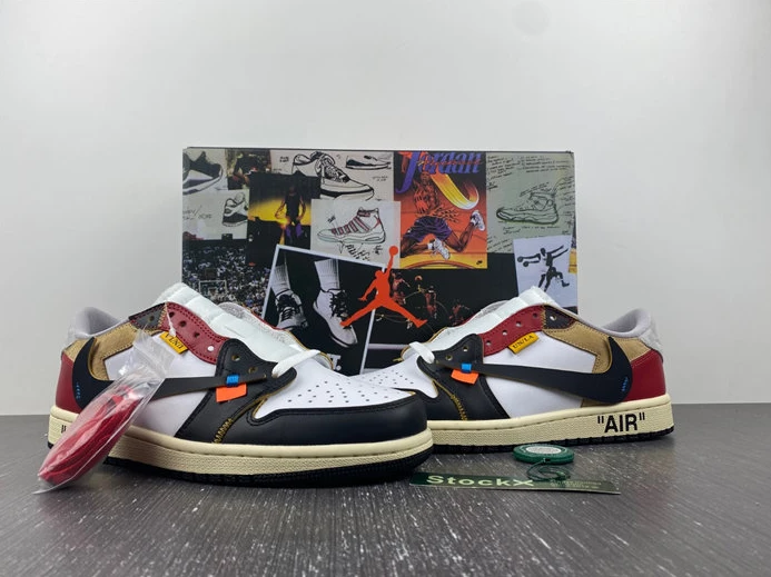 OFF-WHITE x Air Jordan 1*UN CZ0790-107 NewStyle 641