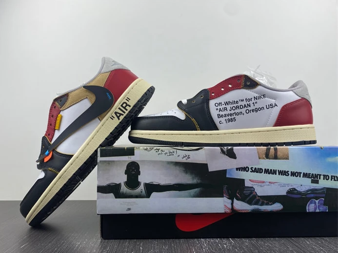 OFF-WHITE x Air Jordan 1*UN CZ0790-107 NewStyle 641