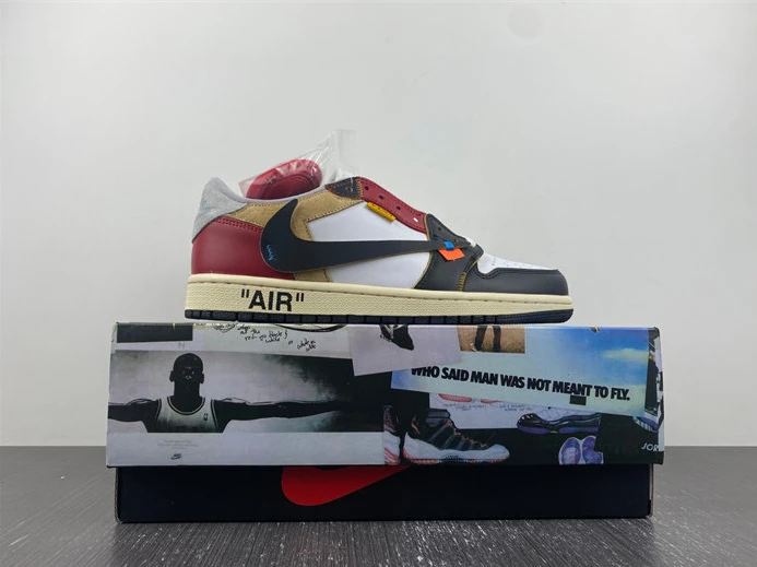 OFF-WHITE x Air Jordan 1*UN CZ0790-107 NewStyle 641