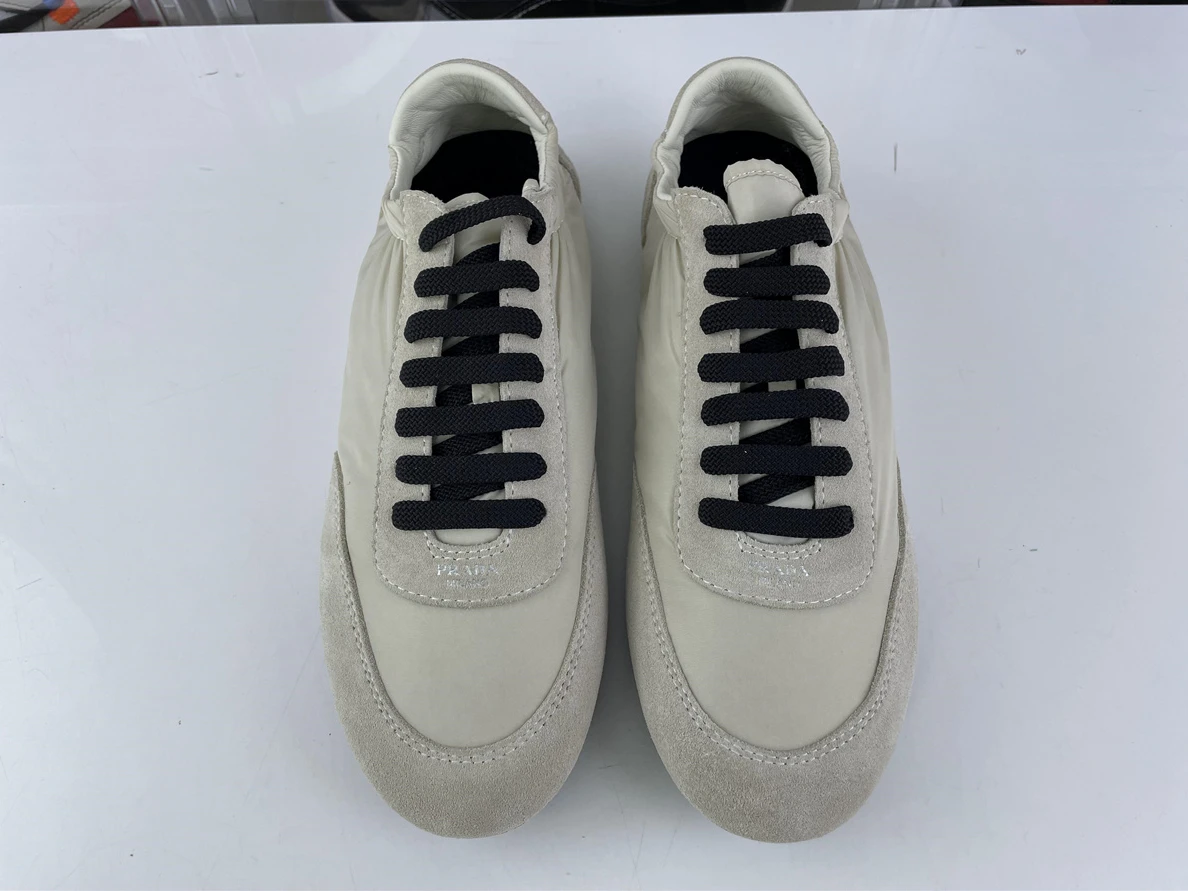 PRADA Collapse Cream white Sneakers ModernLook 3531