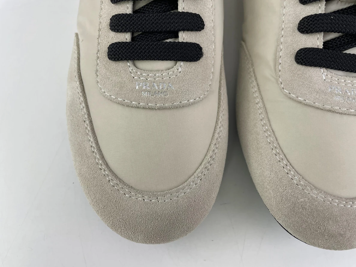 PRADA Collapse Cream white Sneakers ModernLook 3531