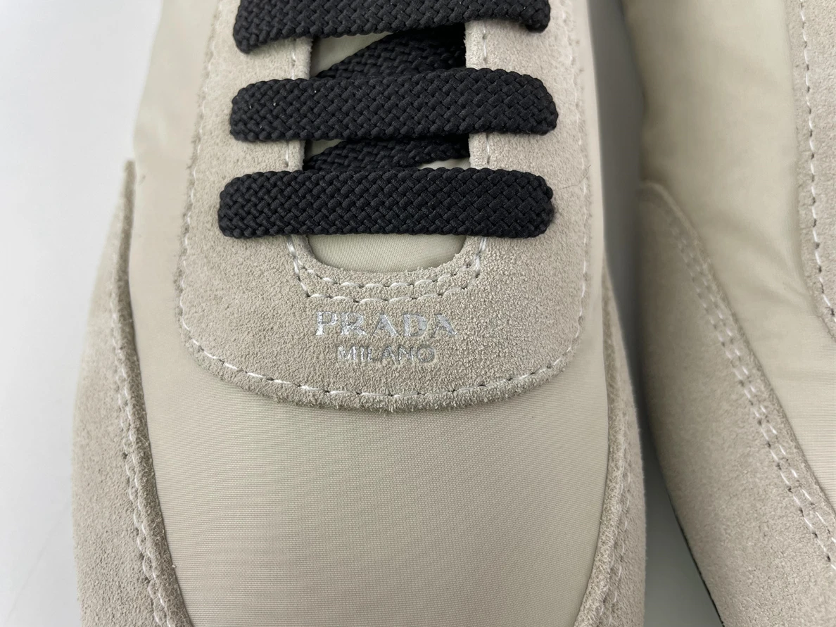 PRADA Collapse Cream white Sneakers ModernLook 3531