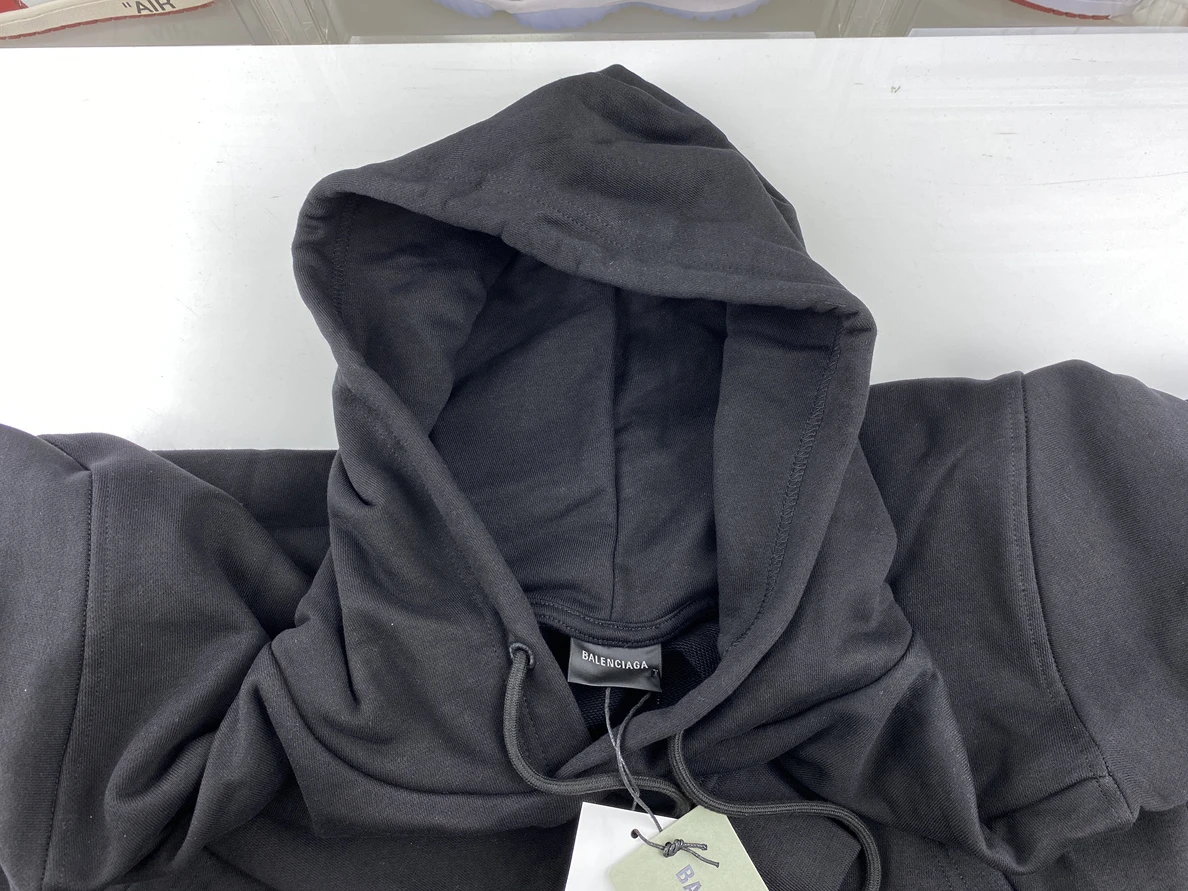 Popular 2288 Balenciaga Cola Wave Black color Hoodie 68