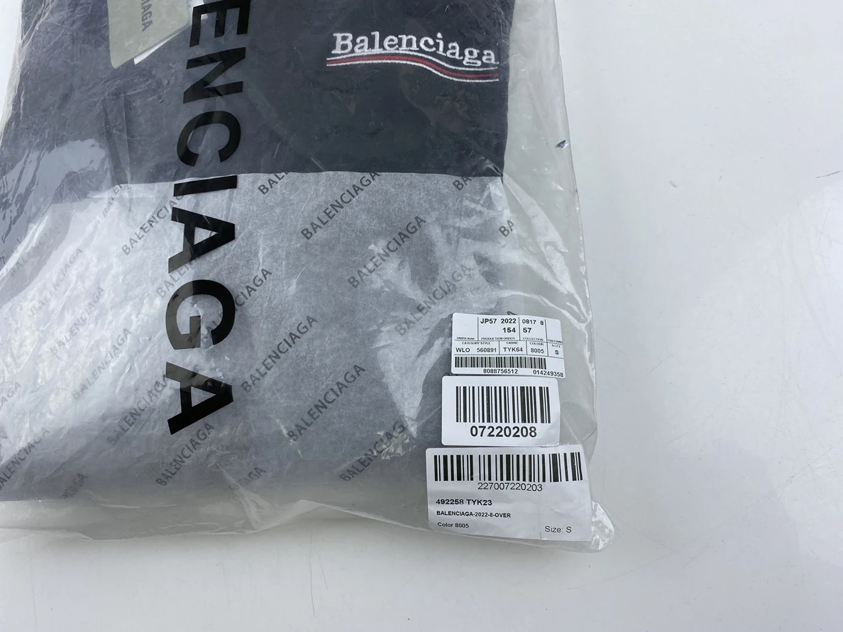 Popular 2288 Balenciaga Cola Wave Black color Hoodie 68