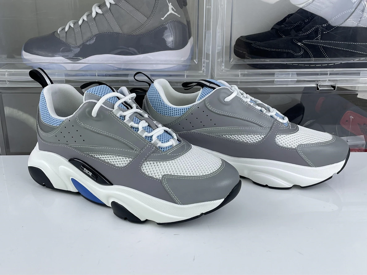 Popular 2485 DIOR Grey B22 casual shoes 1537