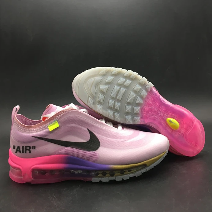 Popular 2509 Nike Air Max 97 Off-White Elemental Rose Serena Queen AJ4585- 2647