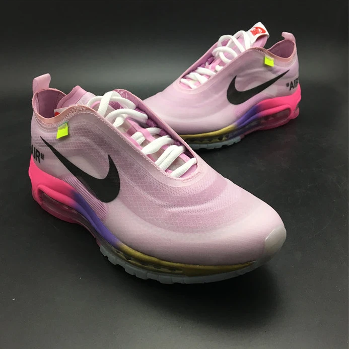 Popular 2509 Nike Air Max 97 Off-White Elemental Rose Serena Queen AJ4585- 2647