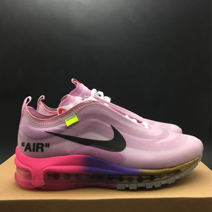 Popular 2509 Nike Air Max 97 Off-White Elemental Rose Serena Queen AJ4585- 2647