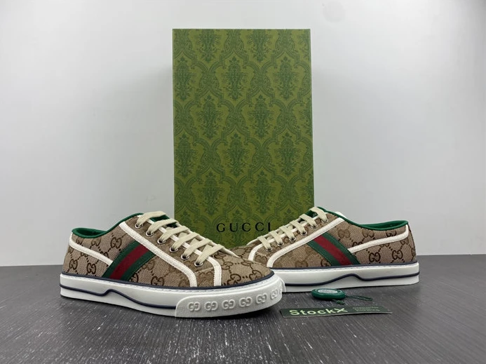 Popular 2774 Gucci Tennis 1977 GG Canvas 60611 HVK20 1707