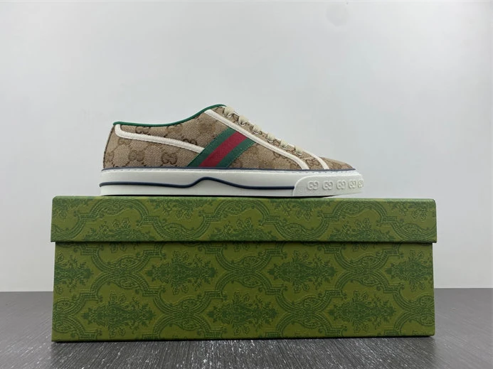 Popular 2774 Gucci Tennis 1977 GG Canvas 60611 HVK20 1707