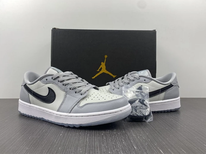 Popular 4130 Jordan1 Golf Wolf Grey DD9315- 691