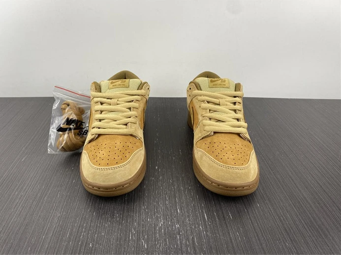Popular 4693 Nike SB Dunk Low Wheat 883232- 2065