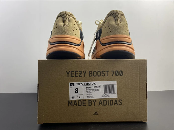 Popular 5197 adidas Yeezy Boost 700 Enflame Amber GW 2989