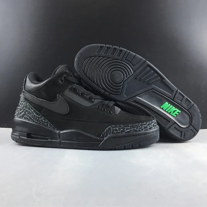 Popular 5582 Jordan3 black AJ3- 766
