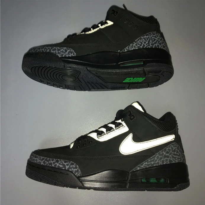 Popular 5582 Jordan3 black AJ3- 766