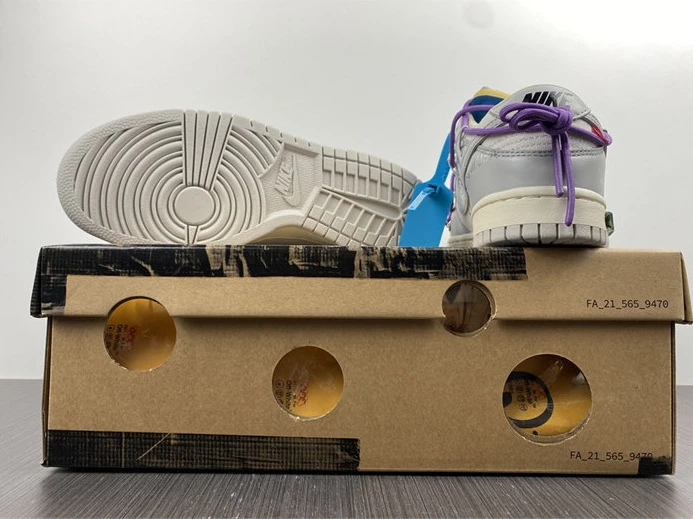 Popular 583 Nike Dunk Low Off-White Lot 47 DM1602- 2331