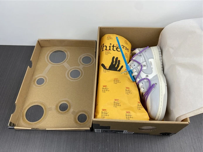Popular 583 Nike Dunk Low Off-White Lot 47 DM1602- 2331
