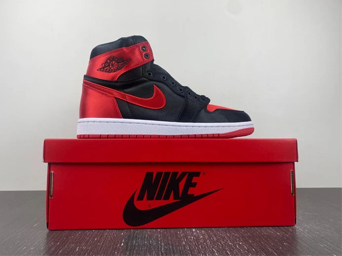 Popular 6441 Jordan 1 Retro High OG Satin Bred FD4810- 417
