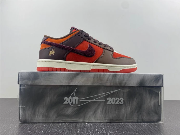 Popular 7562 Nike Dunk Low Retro PRM Year of the Rabbit Light Crimson FD4203- 1803