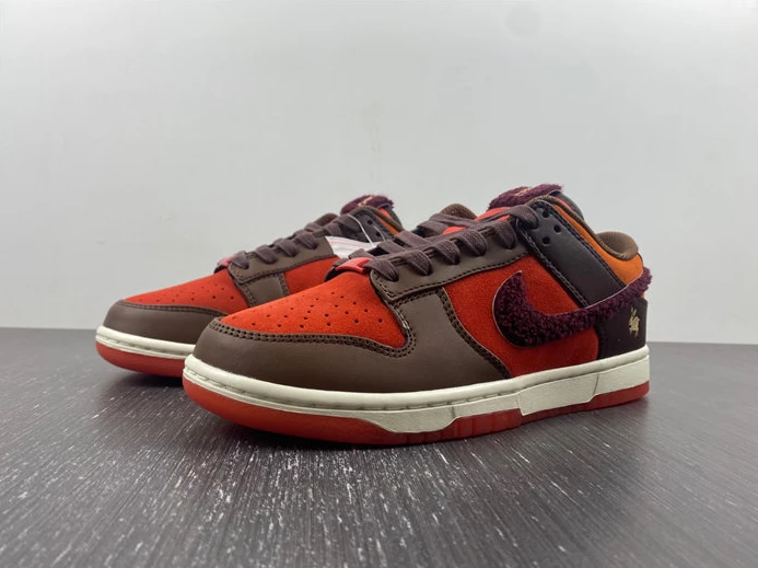 Popular 7562 Nike Dunk Low Retro PRM Year of the Rabbit Light Crimson FD4203- 1803