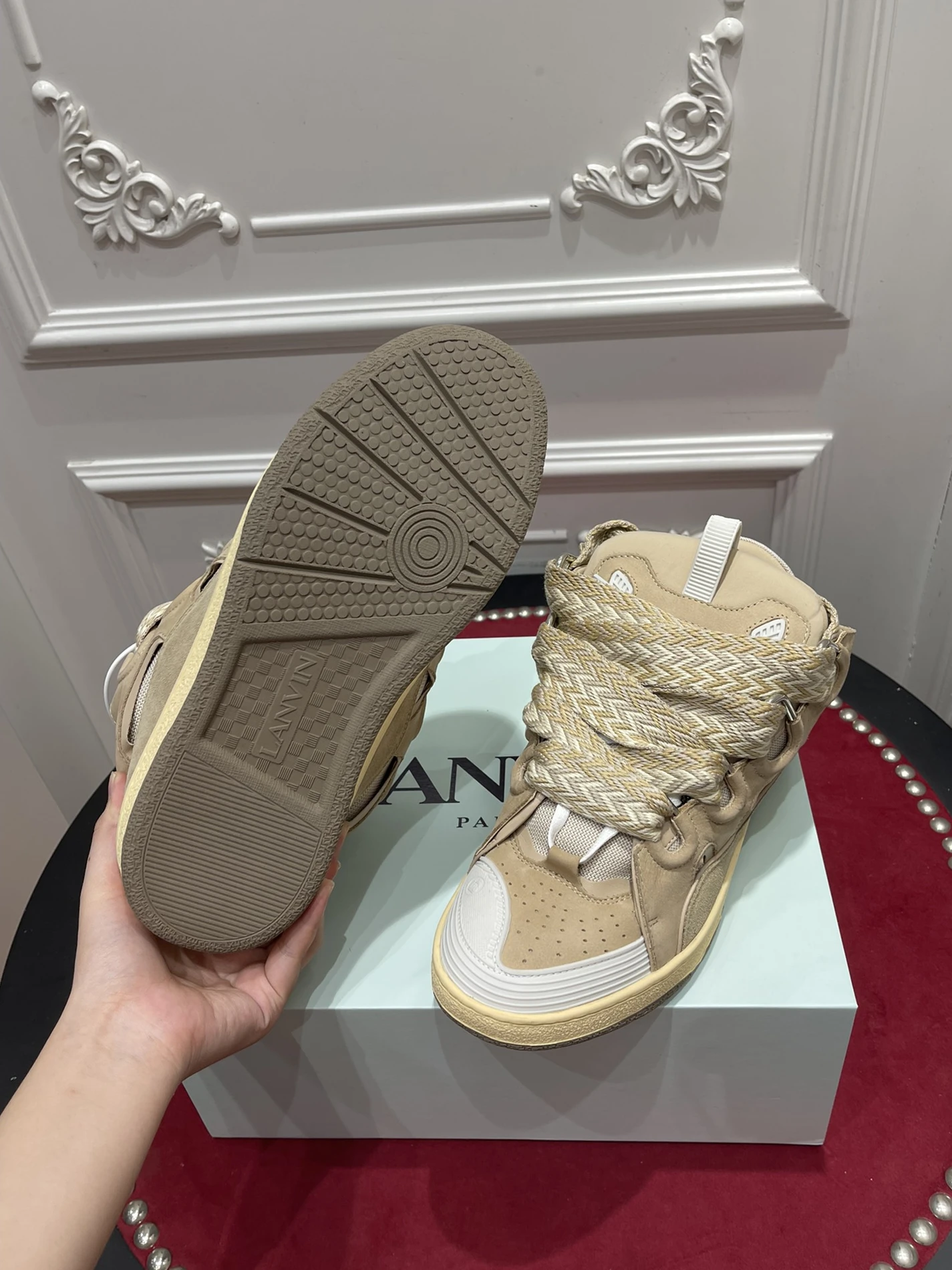 Popular 9094 Lanvin Curb Sneaker FM-SKRK11-DRAG-E 1502