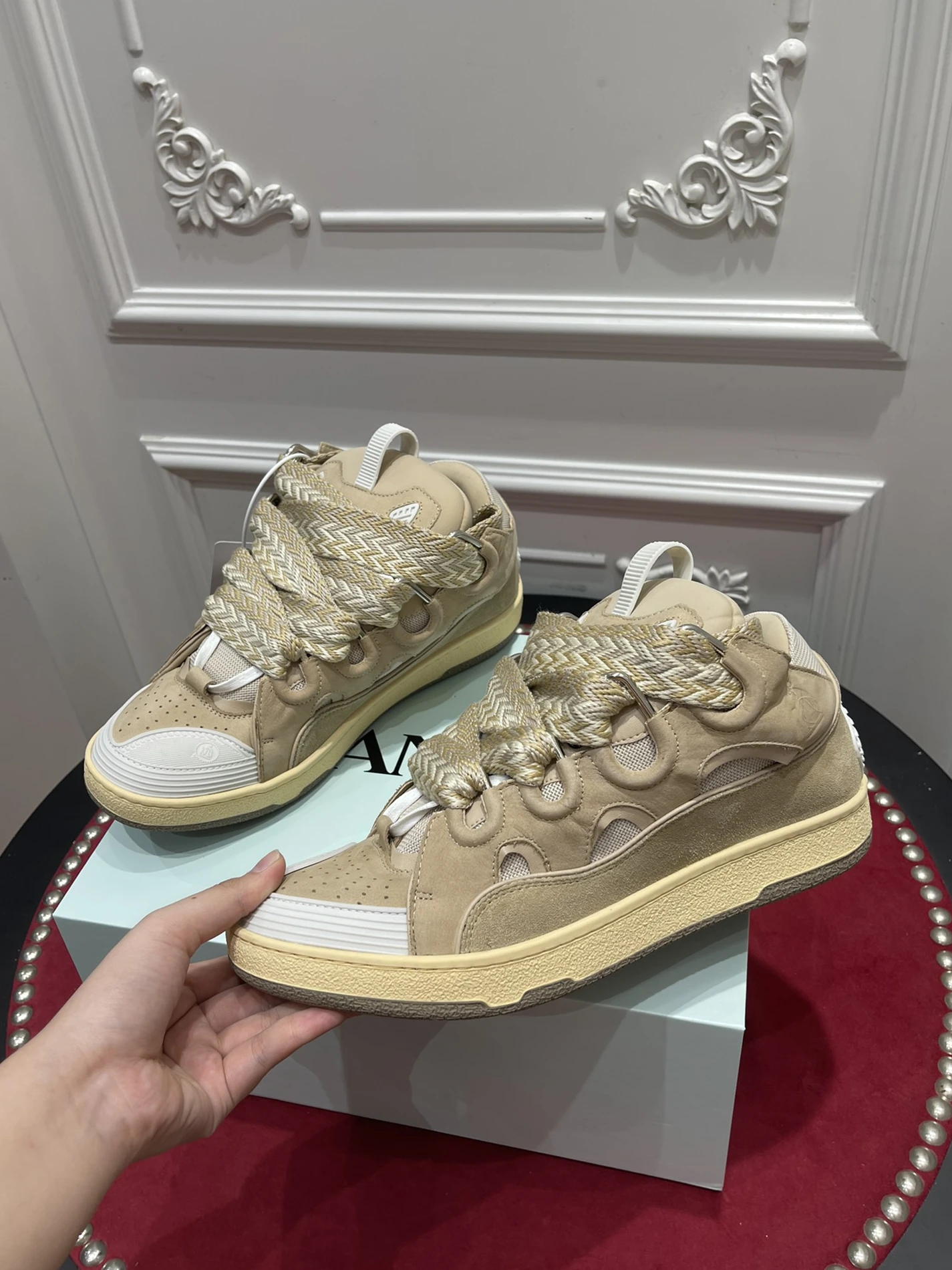 Popular 9094 Lanvin Curb Sneaker FM-SKRK11-DRAG-E 1502