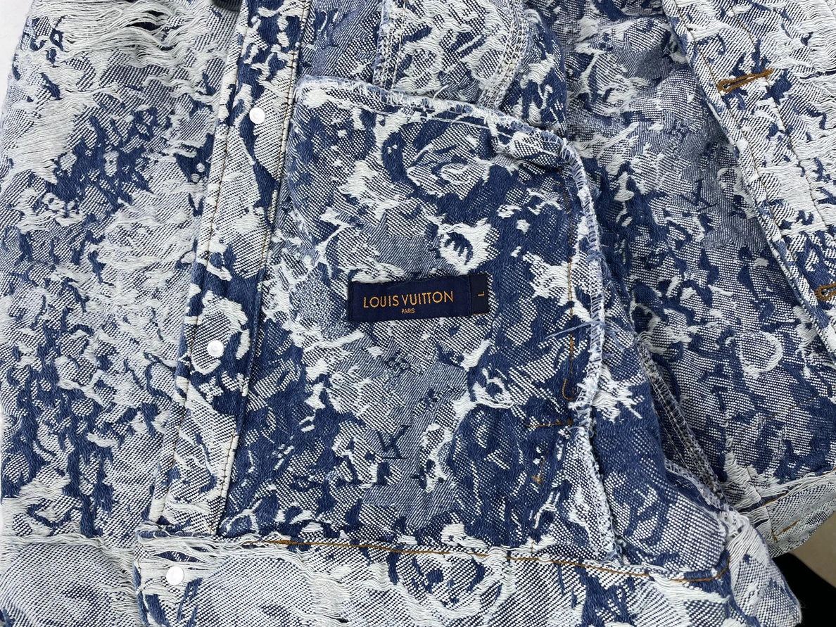 Popular 9595 LV Grey Blue Jacket 183