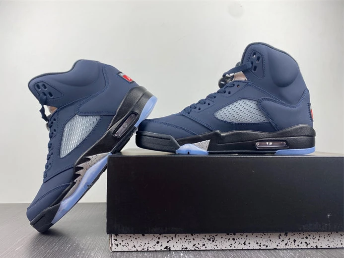 Popular Air Jordan 5 “Georgetown” FD6812-400 942